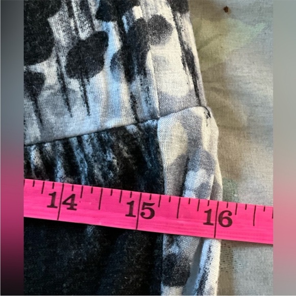 Roz & Ali Black and White Maxi Skirt L - Picture 4 of 4